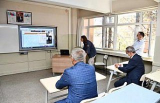 Karabük'te uzaktan eğitim başladı