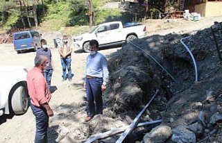 Kaymakam Pişkin ilçedeki çalışmaları denetledi
