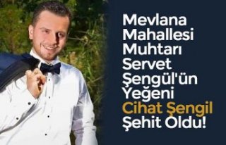 Mevlana Mahallesi Muhtarı Servet Şengül'ün...