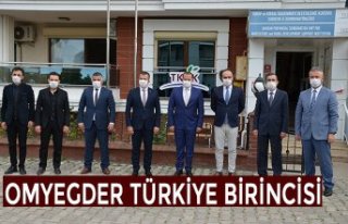 OMYEGDER TÜRKİYE BİRİNCİSİ