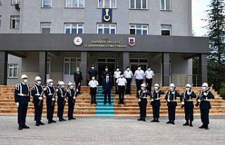 Vali Gürel'den İl Jandarma Komutanı Yılmaz'a ziyaret