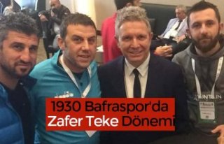 1930 Bafraspor'da Zafer Teke Dönemi