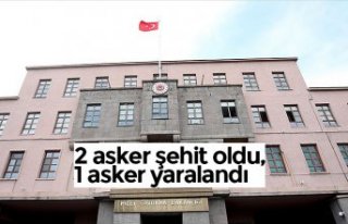 2 asker şehit oldu, 1 asker yaralandı