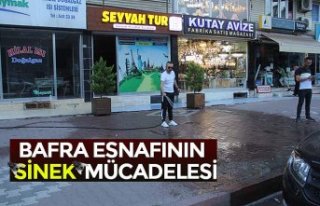 BAFRA ESNAFININ ‘SİNEK’ MÜCADELESİ