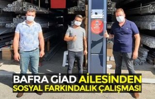 BAFRA GİAD AİLESİNDEN SOSYAL FARKINDALIK ÇALIŞMASI