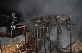 Bozkurt'ta ev yangını