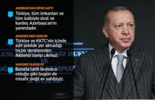 Cumhurbaşkanı Erdoğan: Ermenistan işgal ettiği...