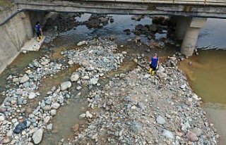 Giresun'da selde kaybolan 4 kişiyi arama çalışmaları...