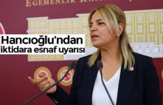 Hancıoğlu’ndan iktidara esnaf uyarısı