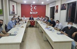 MHP Kavak İlçe Başkanlığı istişare toplantısı...