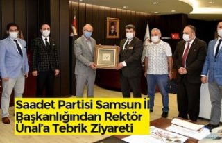Saadet Partisi Samsun İl Başkanlığından Rektör...