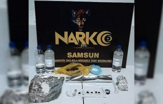 Samsun'da narkotik uygulamasında 7 zanlı yakalandı