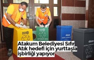 Atakum Belediyesi Sıfır Atık hedefi için yurttaşla...