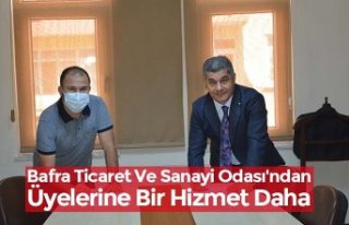 Bafra Ticaret Ve Sanayi Odası'ndan Üyelerine...
