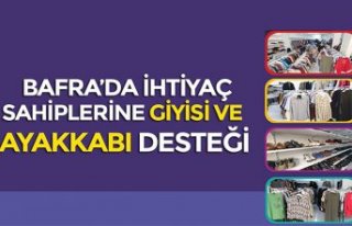 İhtiyaç Sahiplerine giyisi ve ayakkabı desteği