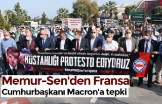 Memur-Sen'den Fransa Cumhurbaşkanı Macron'a...