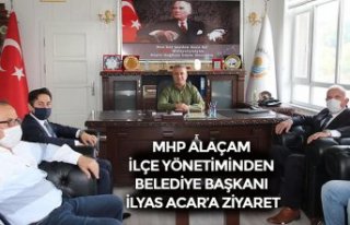 MHP ALAÇAM İLÇE YÖNETİMİNDEN BELEDİYE BAŞKANI...