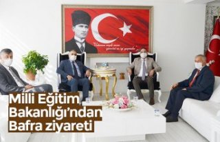 Milli Eğitim Bakanlığı’ndan Bafra ziyareti