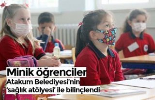 Minik öğrenciler Atakum Belediyesi’nin ‘sağlık...
