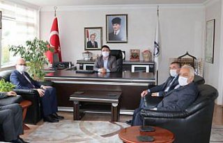 OMÜ Rektörü Ünal'dan Havza'ya ziyaret