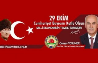 Osman Tosuner'den 29 Ekim cumhuriyet Bayramı...