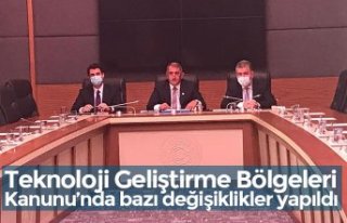 Teknoloji Geliştirme Bölgeleri Kanunu’nda bazı...