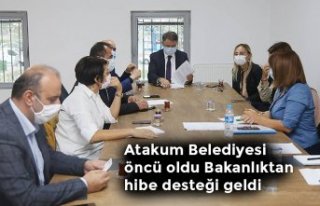 Atakum Belediyesi öncü oldu Bakanlıktan hibe desteği...