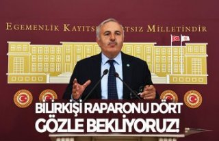 BİLİRKİŞİ RAPARONU DÖRT GÖZLE BEKLİYORUZ!
