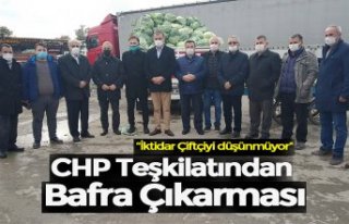 CHP Samsun Teşkilatından Bafra Çıkarması