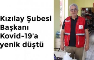 Kızılay Şubesi Başkanı Kovid-19 nedeniyle hayatını...