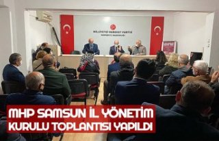 MHP SAMSUN İL YÖNETİM KURULU TOPLANTISI YAPILDI