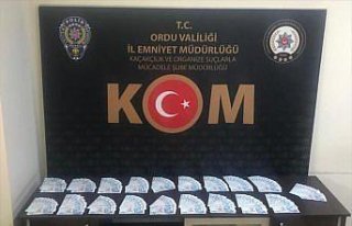 Ordu'da sahte para operasyonunda yakalanan 3 kişi...