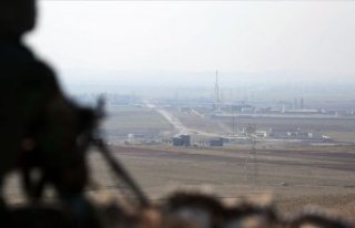 Terör örgütü PKK, Irak'ın Duhok kentinde...