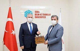 TOGÜ Rektörü Şahin'den ziyaretler