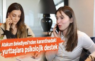 Atakum Belediyesi’nden karantinadaki yurttaşlara...