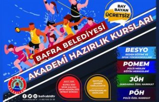 BAFRA BELEDİYESİ'NDEN ÜCRETSİZ AKADEMİ HAZIRLIK...