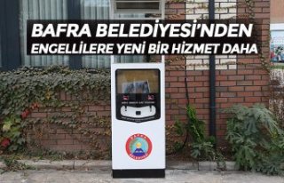 BAFRA BELEDİYESİ’NDEN ENGELLİLERE YENİ BİR...