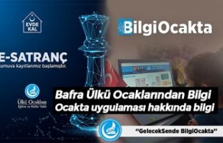 Bafra Ülkü Ocaklarından Bilgi Ocakta uygulaması...