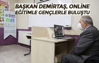 BAŞKAN DEMİRTAŞ, ONLİNE EĞİTİMLE GENÇLERLE...
