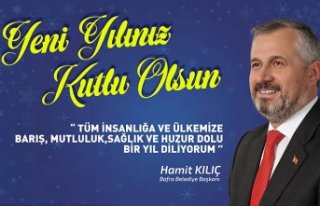 Başkan Kılıç'tan yeni yıl mesajı