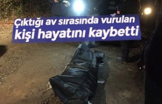 Çıktığı av sırasında vurulan kişi hayatını...