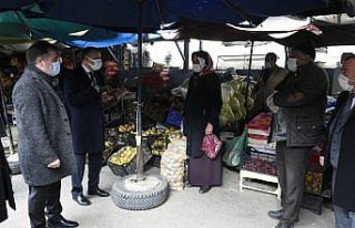 Gümüşhane'de Kovid-19 denetimleri