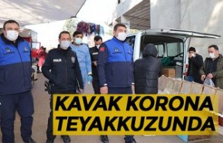 KAVAK KORONA TEYAKKUZUNDA