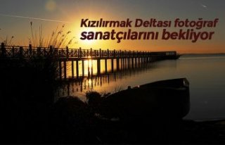 Kızılırmak Deltası fotoğraf sanatçılarını...