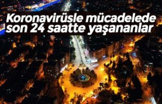 Koronavirüsle mücadelede son 24 saatte yaşananlar