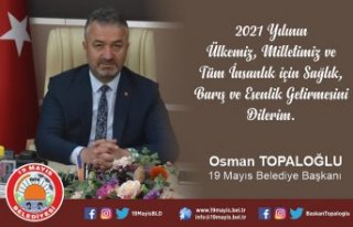 Osman Topaloğlu'ndan yeni yıl mesajı