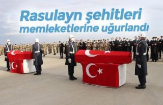 Rasulayn şehitleri memleketlerine uğurlandı