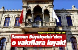 Samsun Büyükşehir’den o vakıflara kıyak!