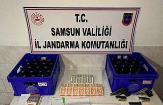 Samsun'da kumar oynanan evde 8 kişi yakalandı