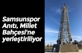 Samsunspor Anıtı, Millet Bahçesi'ne yerleştiriliyor